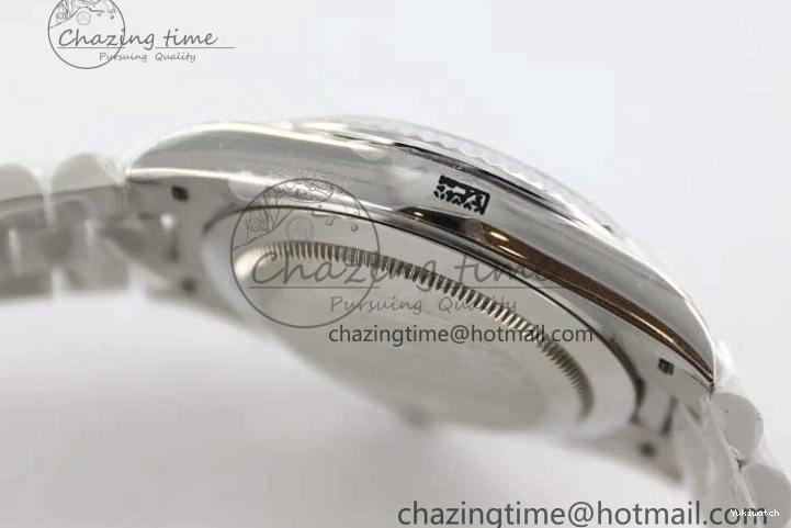 Edition Best 1:1 Dial Steel A2836 Date 40mm Green SS TWF on Roman Day Bracelet 904L SS 0130